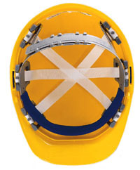 Omega II 6 pt Nylon Suspension | Customhardhats.com